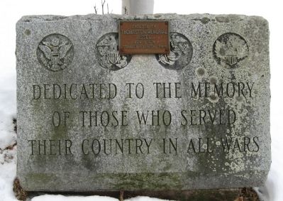 Hillside Cemetery Veterans Memorial image. Click for full size.