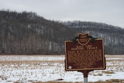 Salt and Hunting Trails Marker. Click for full size. Salt and Hunting Trails Marker image. Click for full size.