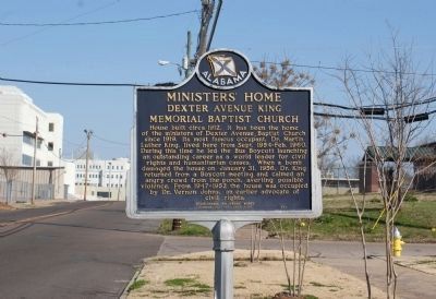 Minister's Home Marker image. Click for full size.