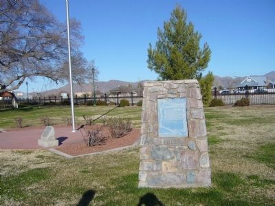 Railroad Avenue Marker. Click for full size. Railroad Avenue Marker image. Click for full size.