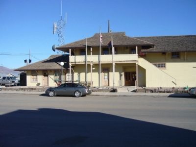 The Southern Pacific Railroad Depot. Click for full size. The Southern Pacific Railroad Depot image. Click for full size.
