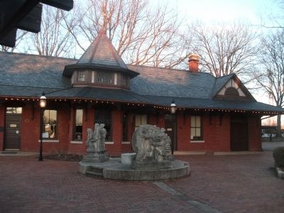 The Historic Depot. Click for full size. The Historic Depot image. Click for full size.