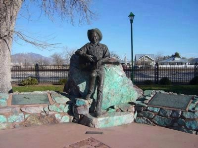 Rex Allen Memorial and Markers image. Click for full size.