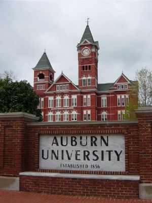 Auburn University's Samford Hall, built in 1888 image. Click for full size.