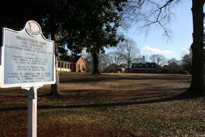 Presbyterian Home For Children & Marker. Click for full size. Presbyterian Home For Children & Marker image. Click for full size.