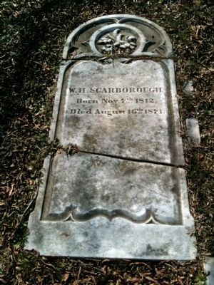William Scarborough's Stone image. Click for full size.