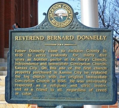 Reverend Bernard Donnelly Marker image. Click for full size.