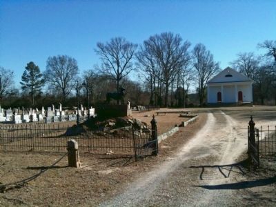 Spann Methodist Church and Cemetery image. Click for full size.