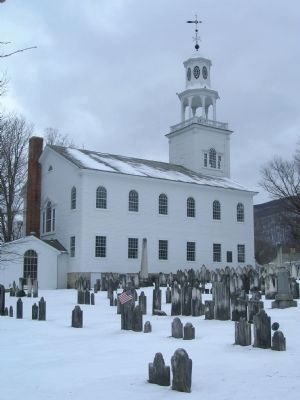 <center>"Vermont's Colonial Shrine" &<br> "Vermont's Sacred Acre"</center> image. Click for full size.