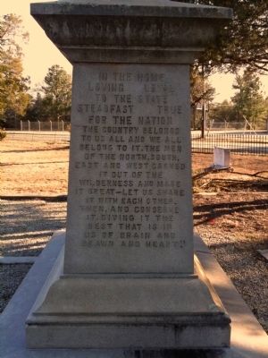 Ben Tillman's Head Stone (right side) image. Click for full size.