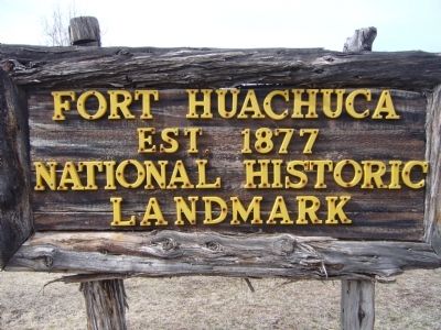 Fort Huachuca Marker image. Click for full size.