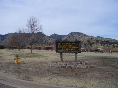 Fort Huachuca Marker image. Click for full size.