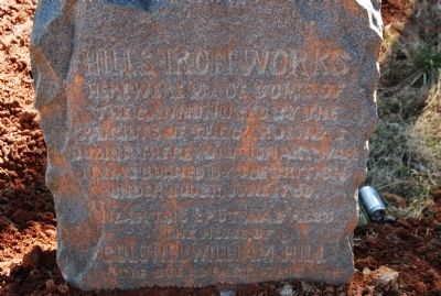 Birthplace of Daniel Harvey Hill / Hill's Ironworks Marker image. Click for full size.