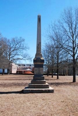 Ebenezer Confederate Memorial. Click for full size. Ebenezer Confederate Memorial image. Click for full size.