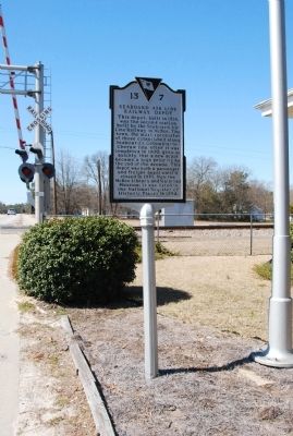 Seaboard Air Line Railway Depot Marker image. Click for full size.