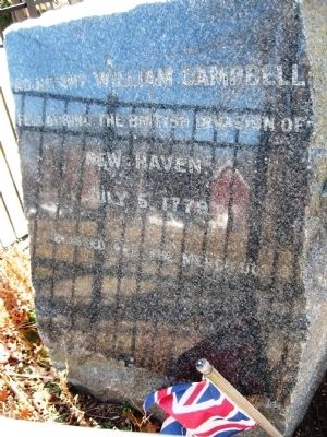 Adjutant William Campbell Marker. Click for full size. Adjutant William Campbell Marker image. Click for full size.