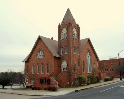John Wesley United Methodist Church -<br>Northwest Corner image. Click for full size.