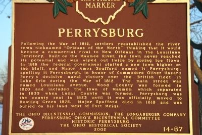 Perrysburg Marker image. Click for full size.