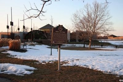 Amos Spafford / Perrysburg Marker image. Click for full size.