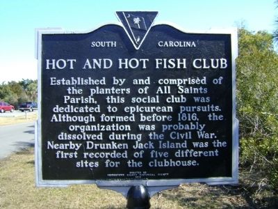Hot and Hot Fish Club Marker image. Click for full size.