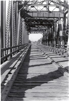San Joaquin River Railroad Bridge. Click for full size. San Joaquin River Railroad Bridge image. Click for full size.