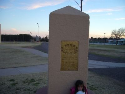 Mormon Battalion Marker. Click for full size. Mormon Battalion Marker image. Click for full size.