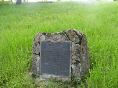 Sloughhouse Pioneer Cemetery Marker image. Click for full size.