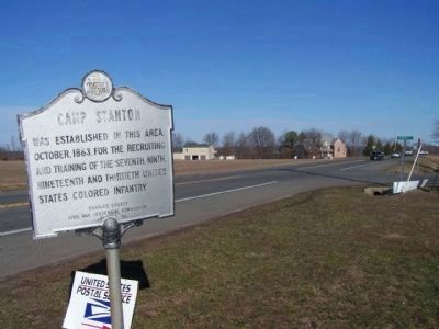 Camp Stanton Marker image. Click for full size.