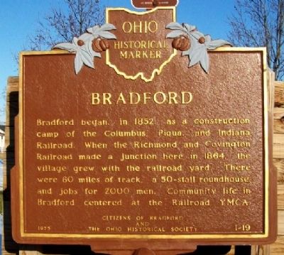 Bradford Marker image. Click for full size.