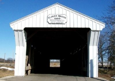 Eldean Covered Bridge. Click for full size. Eldean Covered Bridge image. Click for full size.