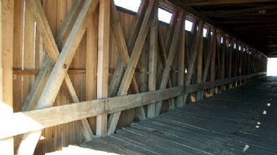 Eldean Covered Bridge. Click for full size. Eldean Covered Bridge image. Click for full size.