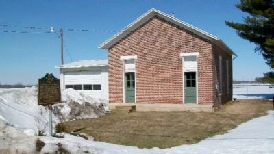 Elizabeth Township House and Marker. Click for full size. Elizabeth Township House and Marker image. Click for full size.
