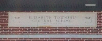 Elizabeth Twp Community Center Detail. Click for full size. Elizabeth Twp Community Center Detail image. Click for full size.