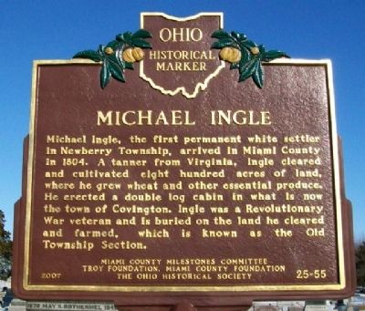 Michael Ingle Marker image. Click for full size.