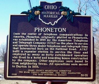 Phoneton Marker. Click for full size. Phoneton Marker image. Click for full size.