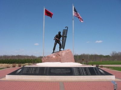 National Native American Vietnam Veterans Memorial image. Click for full size.
