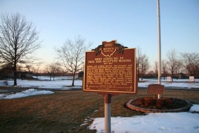 Army Lodge No. 24 Free and Accepted Masons image. Click for full size.