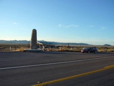 Geronimo Surrender Monument image. Click for full size.