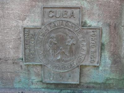 Spanish War Veterans Memorial Marker image. Click for full size.