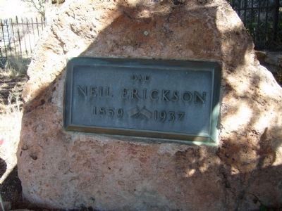 Neil Erickson Grave Site. Click for full size. Neil Erickson Grave Site image. Click for full size.