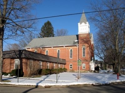 First Presbyterian Church Marker. Click for full size. First Presbyterian Church Marker image. Click for full size.