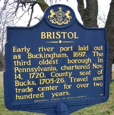 Bristol Marker. Click for full size. Bristol Marker image. Click for full size.