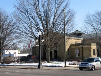 Howard F. Young / Postmasters Marker. Click for full size. Howard F. Young / Postmasters Marker image. Click for full size.