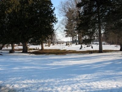 Marengo Pioneer Cemetery Marker. Click for full size. Marengo Pioneer Cemetery Marker image. Click for full size.