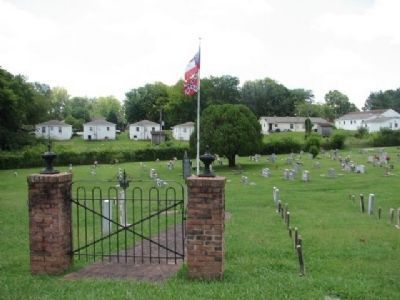 Soldier's Rest 1862 and Grave sites of Confederate Soldiers image. Click for full size.