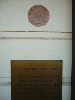 The Schwertner House, 1880 Marker. Click for full size. The Schwertner House, 1880 Marker image. Click for full size.