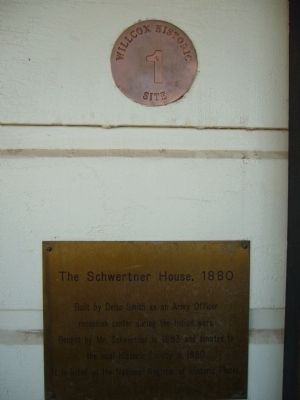 The Schwertner House, 1880 Marker image. Click for full size.