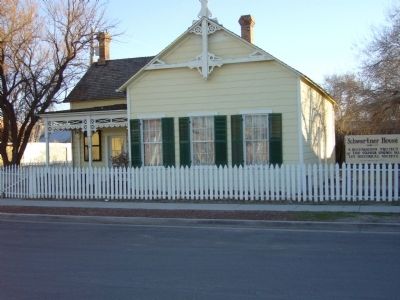 The Schwertner House, 1880. Click for full size. The Schwertner House, 1880 image. Click for full size.