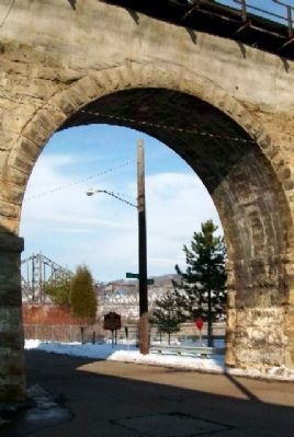 The Great Stone Viaduct and Marker image. Click for full size.