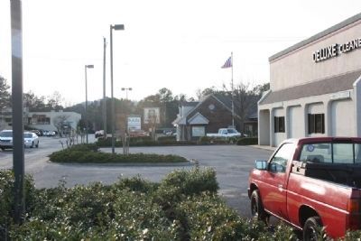 West view of the marker where Hoover began its growth. Click for full size. West view of the marker where Hoover began its growth image. Click for full size.